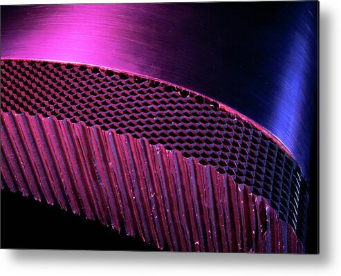 Aircraft Metal Print featuring the photograph Airplane Wing Structure by Pascal Goetgheluck/science Photo Library