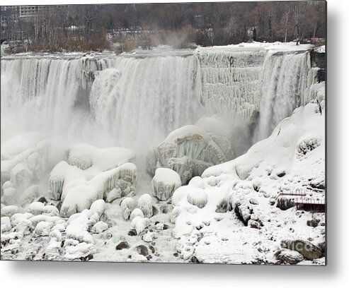 American Falls Metal Print featuring the photograph American Falls by JT Lewis