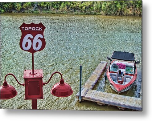 Lake Havasu Metal Print featuring the photograph At Lake Havasu by Cathy Anderson