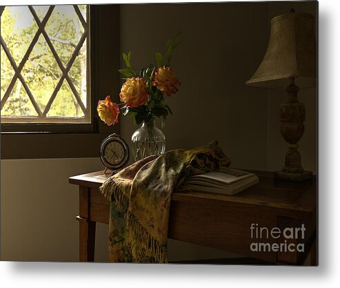 Sanctuary Metal Print featuring the photograph Attic Sanctuary by Terry Rowe