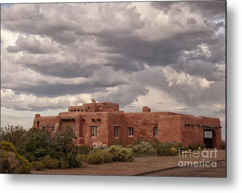 Petrified Forest Metal Print featuring the photograph Awaiting the Storm by Melany Sarafis