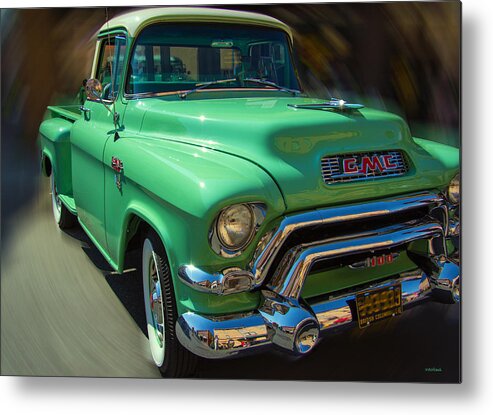 Gmc Metal Print featuring the photograph Back In Time by Kathy Bassett