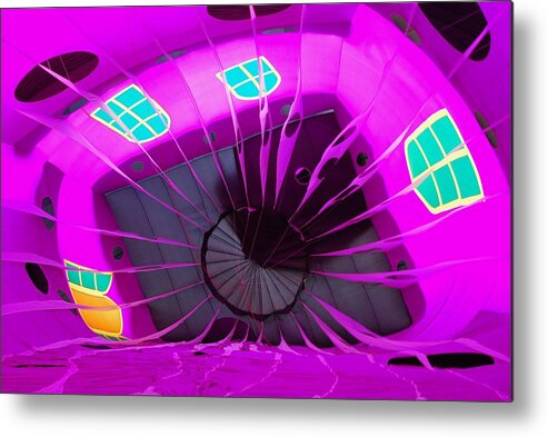 Colors Metal Print featuring the photograph Balloon Fantasy 26 by Allen Beatty