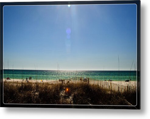 Beach Metal Print featuring the photograph Beauty and the Beach by George Taylor