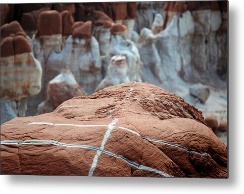 Blue Canyon Arizona Metal Print featuring the photograph Blue Canyon 71 by JustJeffAz Photography