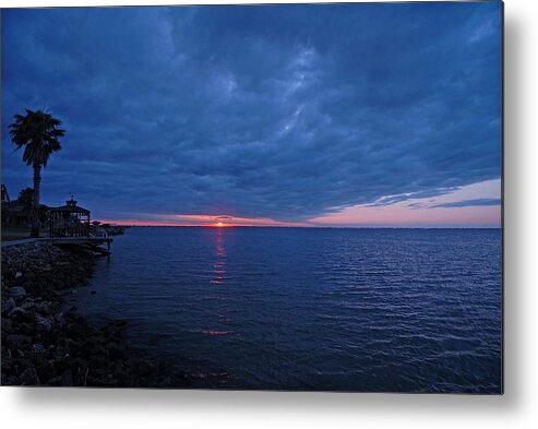 Sunrise Metal Print featuring the photograph Blue Sunrise by Susan Moody