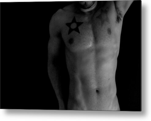Nude Metal Print featuring the photograph BodyScapes 23 by Rick Saint