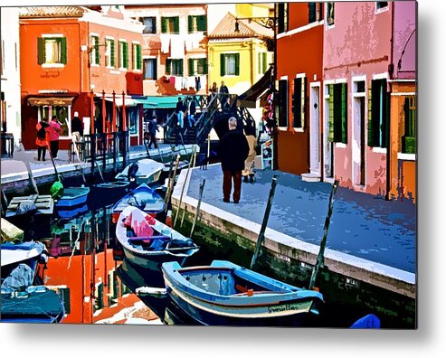  Metal Print featuring the photograph Burano 1 by Ricardo J Ruiz de Porras