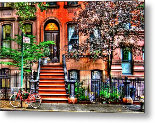 Sex And The City Metal Print featuring the photograph Carrie's Place - Sex and the City by Randy Aveille