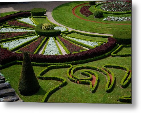 Angers Metal Print featuring the photograph Castle Garden by Eric Tressler