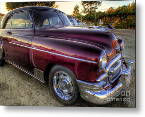 Hdr Process Metal Print featuring the photograph Chrysler's Deluxe Ride by Mathias 
