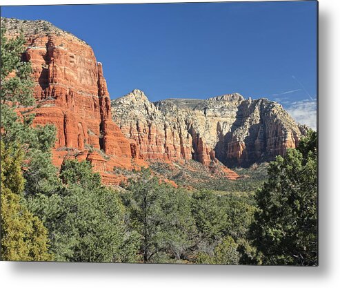 Sedona Metal Print featuring the photograph Colors of Sedona by Penny Meyers
