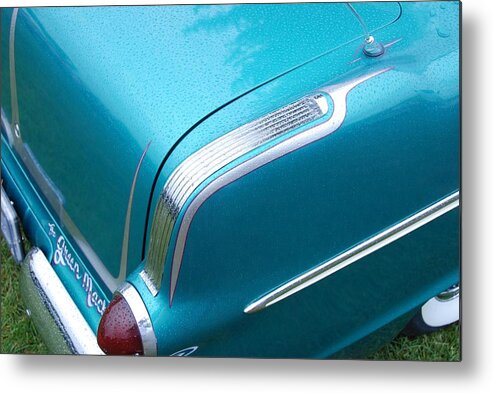 Automobiles Metal Print featuring the photograph Custom Touches by John Schneider