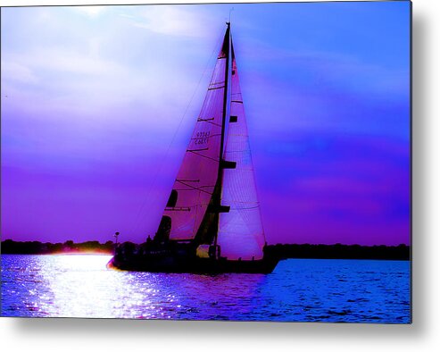 Sailing Metal Print featuring the photograph Denali by Michael Nowotny
