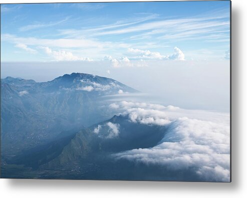 Tranquility Metal Print featuring the photograph Dieng Plateau by Nomadicimagery