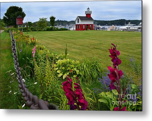 Douglas Metal Print featuring the photograph Douglas Lighthouse Water Tower by Amy Lucid