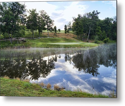 eagle Knoll Metal Print featuring the photograph Eagle Knoll Golf Club - Hole Six by Cricket Hackmann