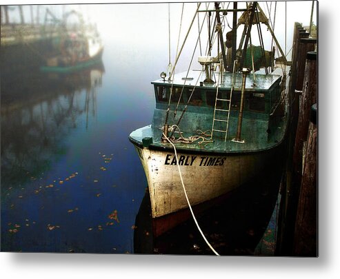 Early Metal Print featuring the photograph Early Times by Rick Mosher