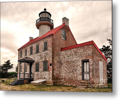 East Metal Print featuring the photograph East Point Light by Olivier Le Queinec