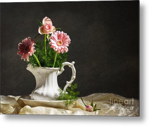 Flower Metal Print featuring the photograph Flower Arrangement by Amanda Elwell