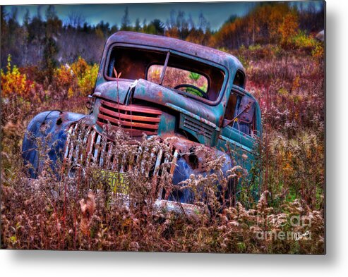 Forgotten Metal Print featuring the photograph Forgotten by Alana Ranney