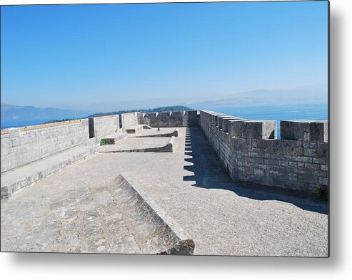 Corfu Metal Print featuring the photograph Fort In Corfu by George Katechis