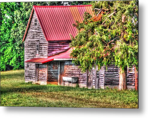 Old House Metal Print featuring the photograph From the Past by Linda Segerson