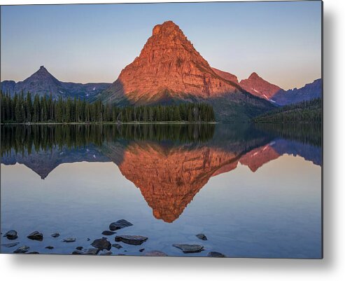 Scenics Metal Print featuring the photograph Glacier National Park by Russell Burden