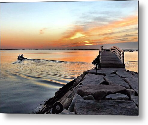 Going Fishing Metal Print featuring the photograph Going Fishing by Janice Drew