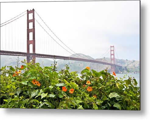City Metal Print featuring the photograph Golden Gate Bridge 2 by Shane Kelly