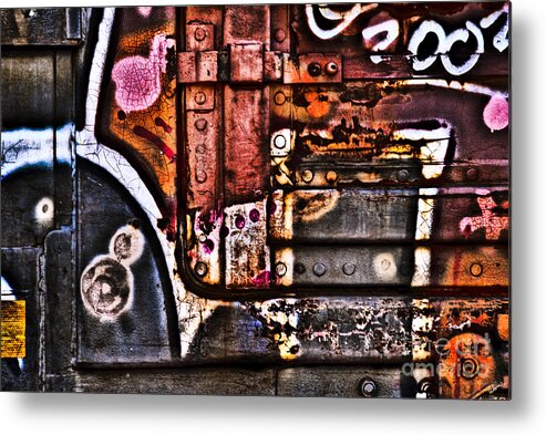 Box Car Metal Print featuring the photograph Graffiti II by Alana Ranney