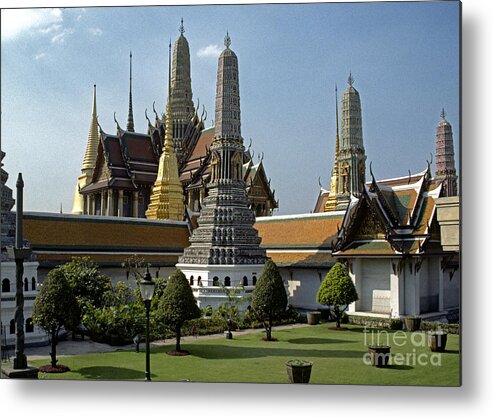Thailand Metal Print featuring the photograph Grand Palace Bangkok by Craig Lovell