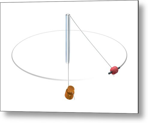 Nobody Metal Print featuring the photograph Gravity Vs Centripetal Force by Mikkel Juul Jensen