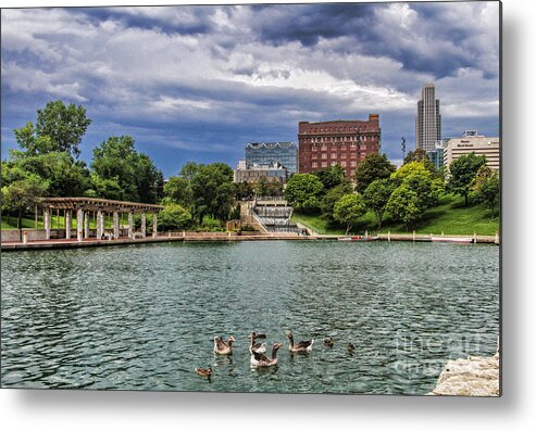 Park Metal Print featuring the photograph Heartland of America Park by Elizabeth Winter