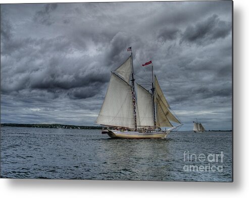 Ship Metal Print featuring the photograph Heritage by Alana Ranney