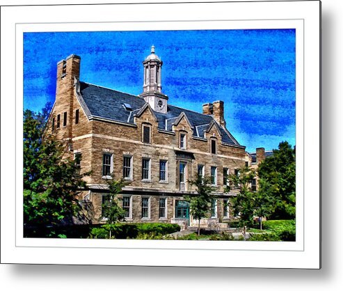 Cornell University Metal Print featuring the photograph ILR Conference Center by Monroe Payne
