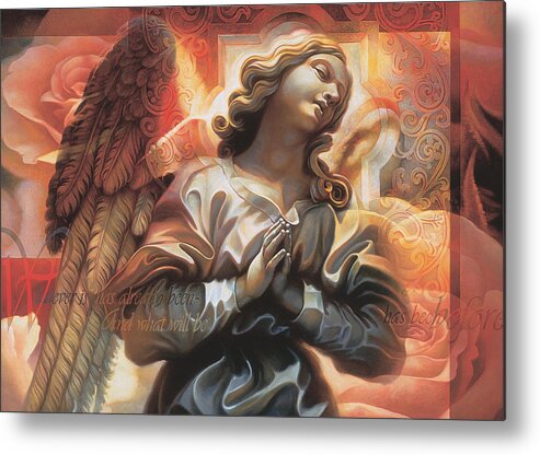 Jesus Metal Print featuring the painting Legacy by Mia Tavonatti