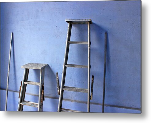 Little Metal Print featuring the photograph Little Steps by Prakash Ghai