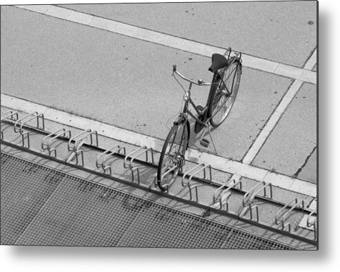 Bicycle Metal Print featuring the photograph Lonely Bicycle by Andreas Berthold