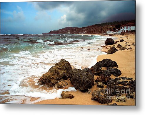 Vintage Metal Print featuring the photograph Long Bay - A Place To Remember by Hannes Cmarits
