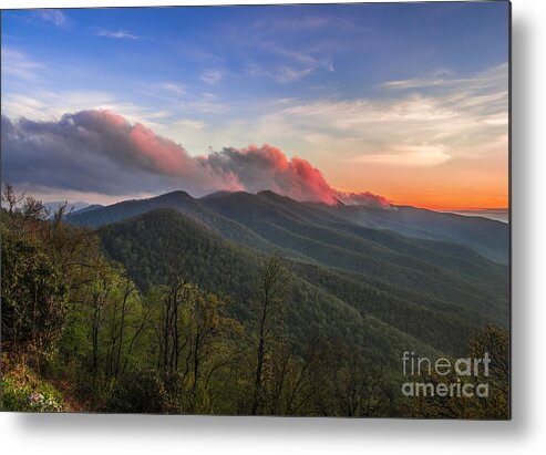 Landscape Metal Print featuring the photograph Lovely Morning. by Itai Minovitz