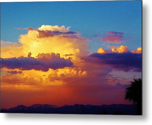 Clouds Metal Print featuring the photograph Luminous by Marcia Breznay