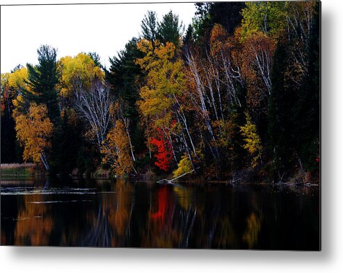 Fall Metal Print featuring the photograph Main Fall by Lorena Mahoney