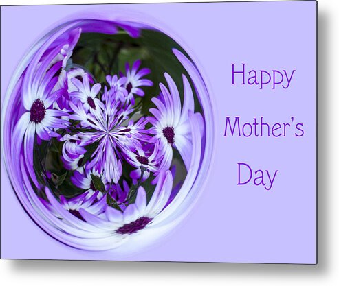 Purple Metal Print featuring the photograph Mothers Day by Cathy Kovarik