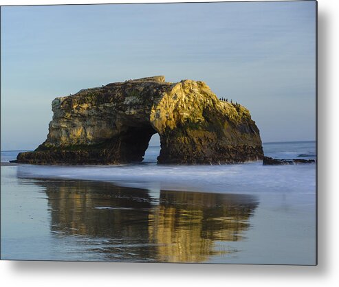 Natural Metal Print featuring the photograph Natural Bridges by Weir Here And There