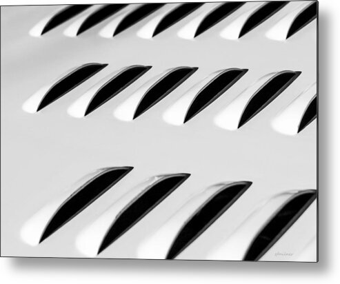 Abstracts Metal Print featuring the photograph Need To Vent - Abstract by Steven Milner