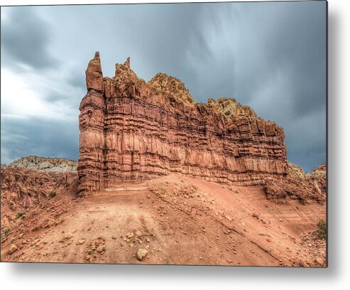 New Mexico Metal Print featuring the photograph New Mexico by Anna Rumiantseva