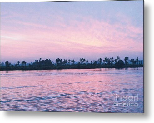 Sunset Metal Print featuring the photograph Nile Sunset by Cassandra Buckley