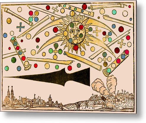 Science Metal Print featuring the photograph Nuremberg Ufo 1561 by Science Source