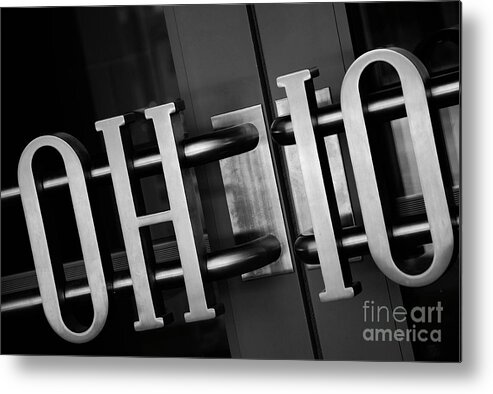 Ohio State University Metal Print featuring the photograph Ohio Union by Rachel Barrett